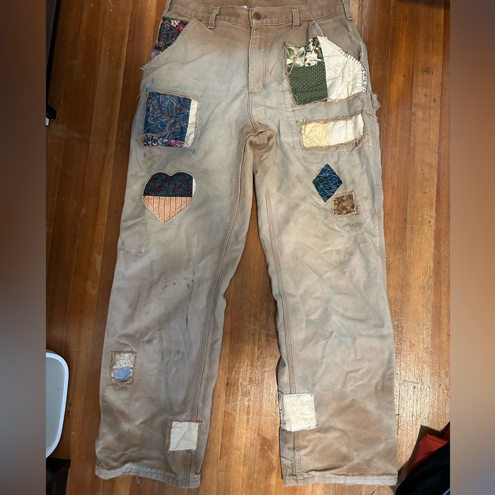 Custom Made Carhartt Pants (by local artist)